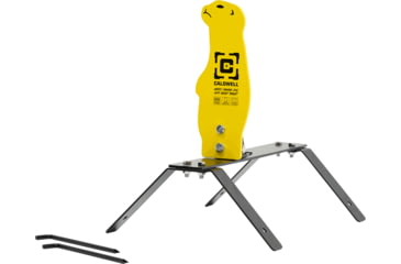 Image of Caldwell AR500 Prairie Dog Popper Auto Reset Target, AR500 Steel, Yellow, 1178561