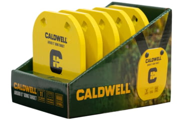 Image of Caldwell AR500 5in Caldwell C Gong Target, PDQ Pack, 1133532