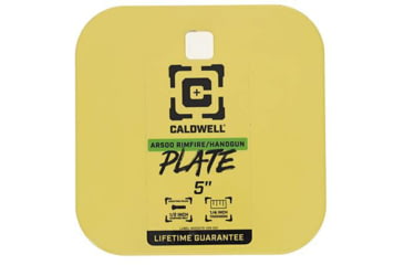 Image of Caldwell AR500 5in Gong Target, Yellow, 4002311