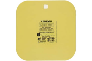 Image of Caldwell AR500 8in Gong Target, Yellow, 4002878