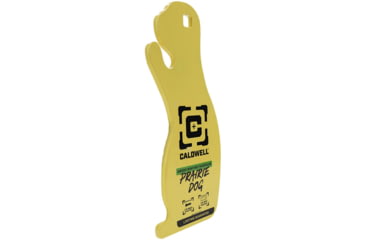 Image of Caldwell AR500 Rimfire Prairie Dog Target, Yellow, 4002313