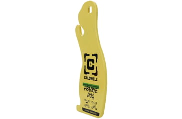 Image of Caldwell AR500 Rimfire Prairie Dog Target, Yellow, 4002313