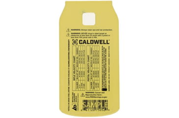 Image of Caldwell AR500 Rimfire Soda Can Target, Yellow, 4002314