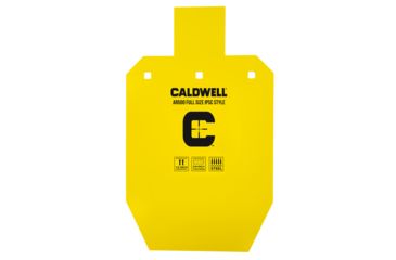 Image of Caldwell AR500 Targets, Full Size IPSC, Yellow, 1116705