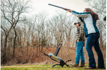 Image of Caldwell Claymore Clay Target Thrower, Yellow, 1122187