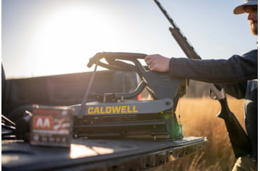 Image of Caldwell Claymore Clay Target Thrower, Yellow, 1122187