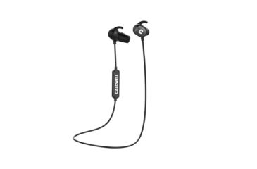 Image of Caldwell E-Max Power Cords Hearing Protection Ear Plugs, 22 dB, In-Ear, Bluetooth, Black, 1121933