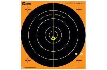 Image of Caldwell Orange Peel 16-in Bullseye Targets, 5 Sheets - 172505 