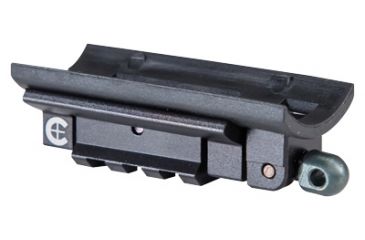 Image of Caldwell Swivel Stud to Picatinny Rail Adapter Plate, Black, 156716