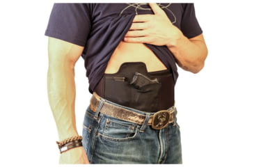 Image of Caldwell Tac Ops Belly Band Holster, Black, Small, 1201980
