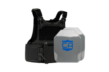 Image of Caliber Armor AR550 w/ M.O.D. NIJ III+ PolyShield Complete Plate Carrier Package - Set of 2