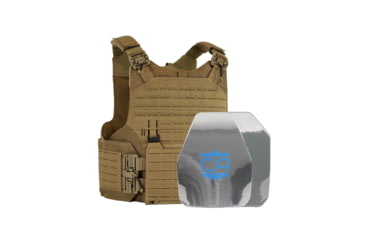 Image of Caliber Armor AR550 w/ M.O.D. NIJ III+ PolyShield Complete Plate Carrier Package