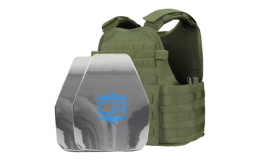 Image of Caliber Armor AR550 III+ w/PolyShield&amp;Condor MOPC Complete Plate Carrier Package
