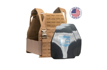Image of Caliber Armor Caliber AR550 DV8 III+ PolyShield Complete Plate Carrier Package