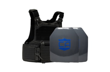 Image of Caliber Armor CaliberHX Speed Plate NIJ IIIA/HG2 M.O.D. Complete Plate Carrier Package - Set of 2