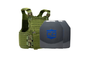 Image of Caliber Armor CaliberHX Speed Plate NIJ IIIA/HG2 M.O.D. Complete Plate Carrier Package - Set of 2