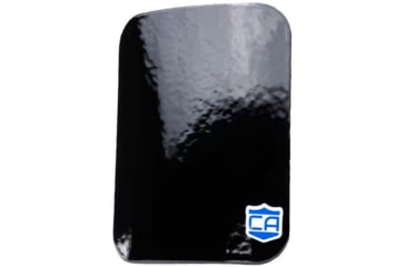 Image of Caliber Armor AR550 III+ Steel Body Armor Side Plates, Single Plate, Standard Coating, Black, 6'' X 8'', 19-AR550-68