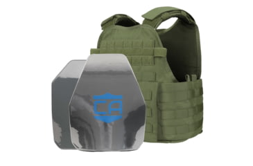 Image of Caliber Armor AR550 III+ w/PolyShield&amp;Condor MOPC Complete Plate Carrier Package