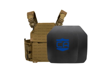 Image of Caliber Armor AR550 NIJ III+ Recon Complete Plate Carrier Package - Set of 2