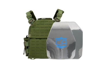 Image of Caliber Armor AR550 NIJ III+ Recon PolyShield Complete Plate Carrier Package