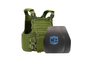 Image of Caliber Armor AR550 w/ M.O.D. NIJ III+ Complete Plate Carrier Package - Set of 2
