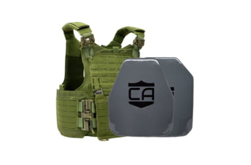 Image of Caliber Armor AV2 Package NIJ III+/RF2 M.O.D. Complete Plate Carrier Package