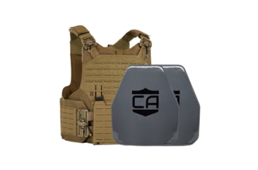 Image of Caliber Armor AV2 Package NIJ III+/RF2 M.O.D. Complete Plate Carrier Package - Set of 2