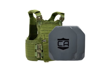 Image of Caliber Armor AV2 Package NIJ III+/RF2 M.O.D. Complete Plate Carrier Package - Set of 2