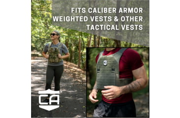 Image of Caliber Armor Caliber Weighted Training Plates - Pair of 7.5lb Plates