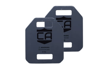 Image of Caliber Armor Caliber Weighted Training Plates - Pair of 10lb Plates