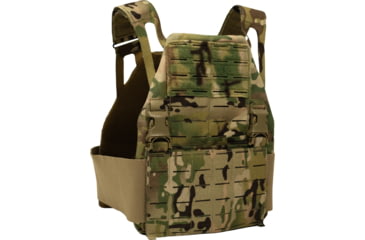 Image of Caliber Armor DV8 Complete Plate Carrier Package, Shooters Cut, MultiCam, 19-DV8-SH-MC