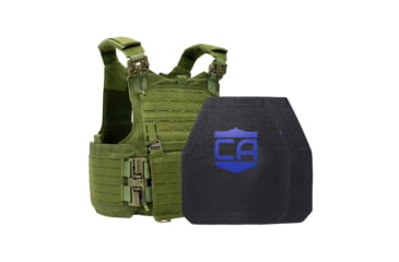 Image of Caliber Armor Level IV w/M.O.D. Complete Plate Carrier Package - Set of 2