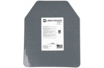 Image of Caliber Armor CaliberHX IIIA Hard Armor Speed Plate, Caliber Gray, 8 X 10, 19-CALHX-0810