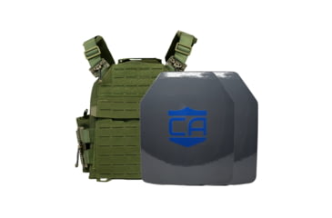 Image of Caliber Armor CaliberHX Speed NIJ IIIA/HG2 Recon Complete Plate Carrier Package