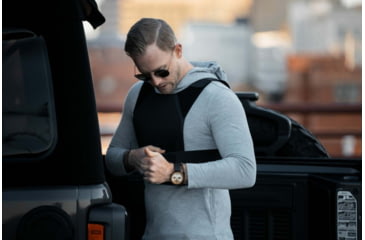 Image of Caliber Armor CaliberX Specter IIIA Low Profile Package, Black, Medium, 19-CALX-SPECTER-BK