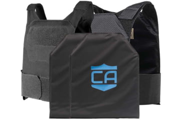 Image of Caliber Armor CaliberX Specter IIIA Low Profile Package, Black, Medium, 19-CALX-SPECTER-BK