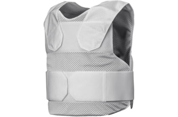 Image of Caliber Armor CaliberX IIIA Covert Body Wraparound Armor Vest, White, Small, 19-CALX-COVERT-W-S