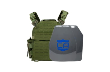 Image of Caliber Armor UHMWPE Maritime NIJ III Recon Complete Plate Carrier Package