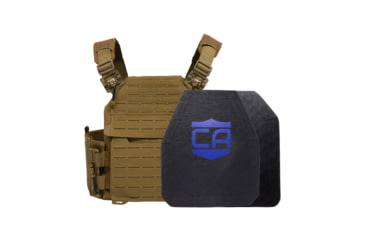 Image of Caliber Armor UHMWPE Maritime NIJ III Recon Complete Plate Carrier Package