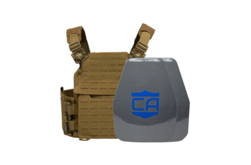 Image of Caliber Armor UHMWPE Maritime NIJ III Recon Complete Plate Carrier Package - Set of 2