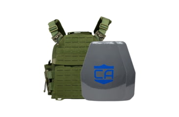 Image of Caliber Armor UHMWPE Maritime NIJ III Recon Complete Plate Carrier Package - Set of 2