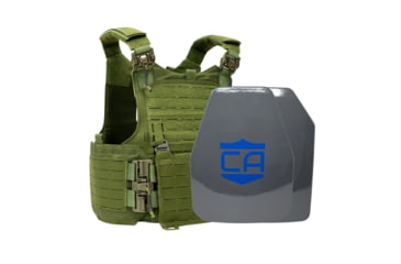 Image of Caliber Armor UHMWPE Maritime NIJ III w/ M.O.D. Complete Plate Carrier Package
