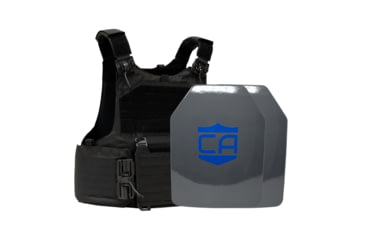 Image of Caliber Armor UHMWPE Maritime NIJ III w/ M.O.D. Complete Plate Carrier Package - Set of 2