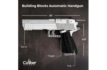 Image of Caliber Gourmet Caliber Building Block Hand Gun - CBG-BB-4
