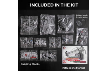 Image of Caliber Gourmet Caliber Building Block Hand Gun - CBG-BB-4