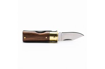 Image of Caliber Gourmet Rosewood Bullet Knife, Brass Handle, Wood, Brass, 2.5 x .5 in CBG-1041