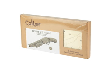 Image of Caliber Gourmet Wood Shotgun Puzzle, Brown, CBG-PZ-05SG