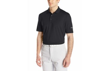 Image of Callaway Opti-Dri Solid Short Sleve Polo - Mens, Black, Extra Large, GD835 - 6009971