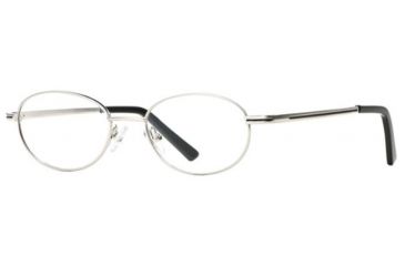 Image of Calligraphy Collections Clancy SESC CLAN00 Progressive Prescription Eyeglasses - Silver SESC CLAN004845 SV