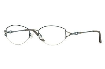 Image of Calligraphy Collections Dickenson SESC DICK00 Progressive Prescription Eyeglasses - Blue/silver SESC DICK005540 BL
